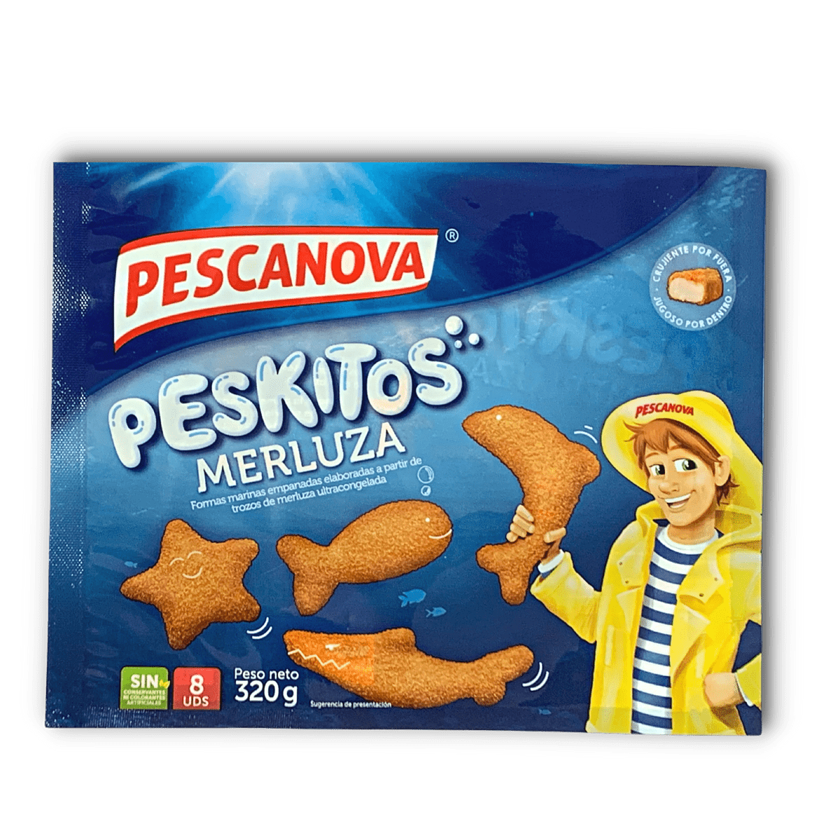 PESKITOS DE MERLUZA 320 GR